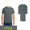 Gildan Unisex Blank Dark Heather T-Shirts for DIY Projects, Softstyle Shirt Multi Pack Tee